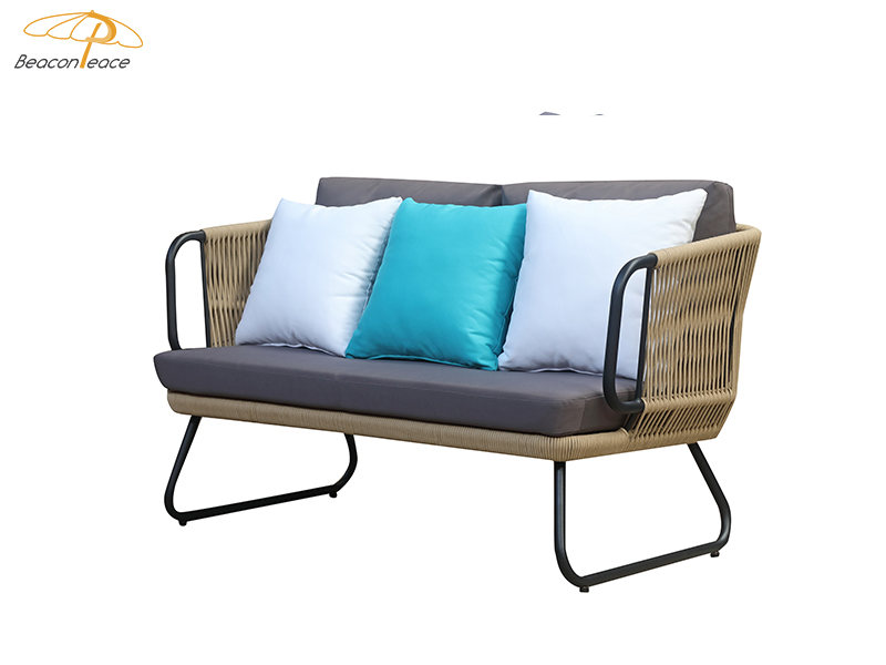 Rattan Double Sofa