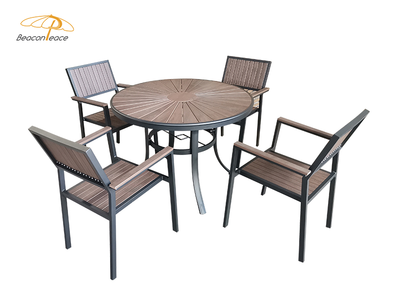 Restaurant outdoor dining set