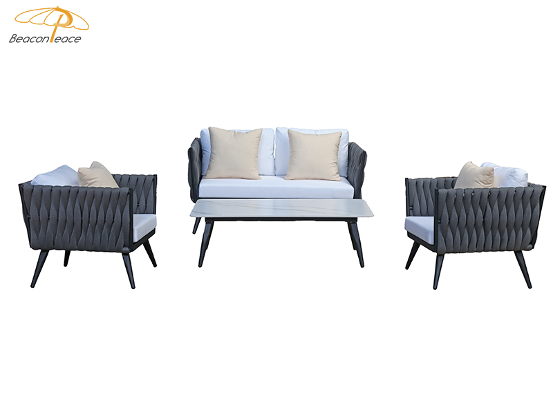 Outdoor Rope Sofa Set