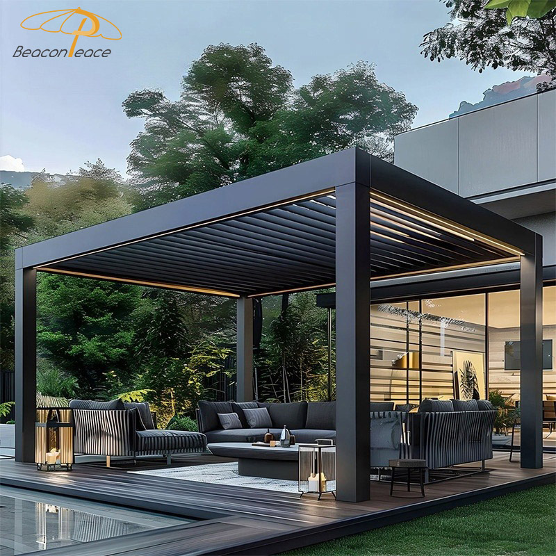 waterproof aluminum pergola