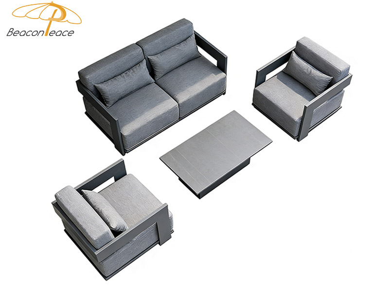 Aluminium Garden Sofa Set