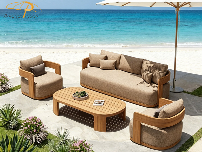Teak Outdoor Sofa