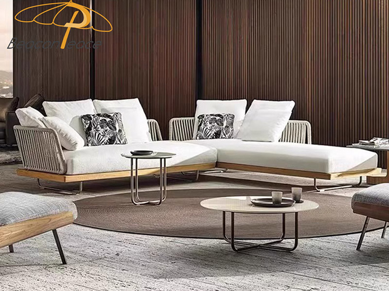 Outdoor Teak Furniture Sofa